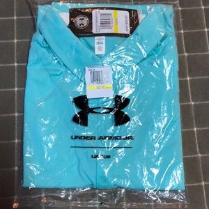 NWT women’s Under Armour UA M golf shirt
